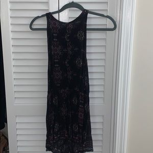 PacSun Black Patterned Romper